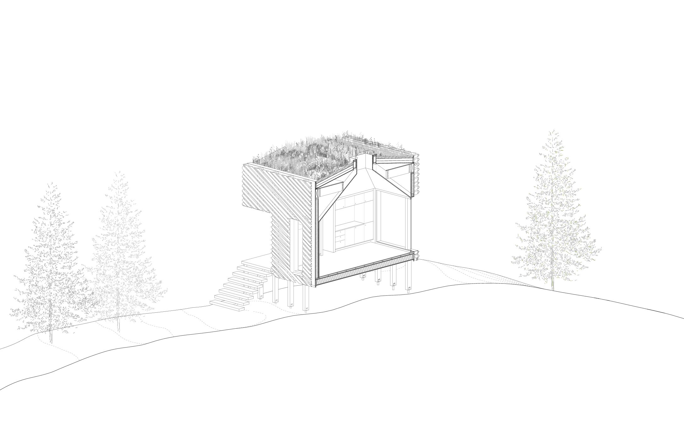 Detailed Axon Skigard BW